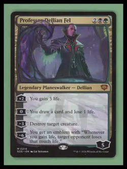 1 x Professor Dellian Fel - Secrets of Strixhaven - NM-Mint - MTG - Image 1
