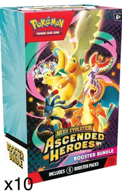 10X Pokemon Booster Bundle Ascended Heroes PRESALE - Image 1
