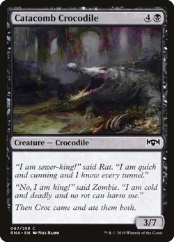 Catacomb Crocodile #67 (NM) Ravnica Allegiance RNA Magic MTG - Image 1