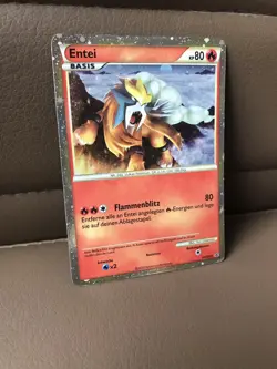 Pokemon Karte entei hgss20 holo - Image 1