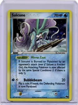 Pokemon Suicune Rare POP Series 2 004/017 LP - Image 1