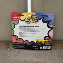 Pokemon TCG Mega Evolution Ascended Heroes Tech Sticker Collection Gastly - Image 2