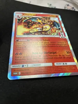 Charizard 181/SM-P | Pokemon KFC Stamped Promo Indonesian [US Seller] - Image 2