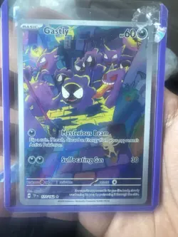 Pokemon Gastly Illustration Rare SV05: Temporal Forces 177/162 Holo English - Image 1