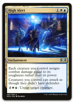 High Alert #182 (NM) Ravnica Allegiance RNA Magic MTG - Image 1
