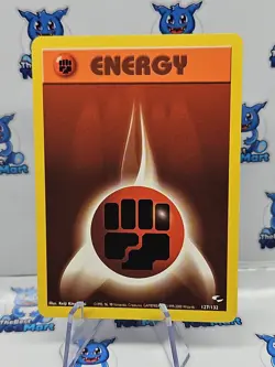 Pokemon Fighting Energy 127/132 - Gym Heroes - LP - Image 1