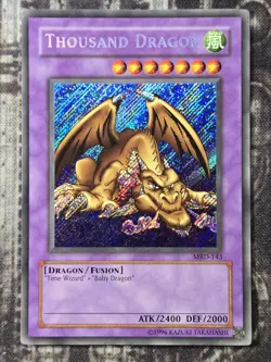 THOUSAND DRAGON- Secret Rare Played MRD-143 Original Print - Image 1