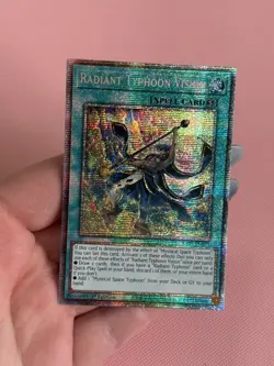 Radiant Typhoon Vision ra05-en075 (NEW) Starlight Rare Yu-Gi-Oh! - Image 1