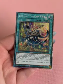 Radiant Typhoon Vision ra05-en075 (NEW) Starlight Rare Yu-Gi-Oh! - Image 2