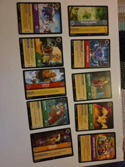 Disney Lorcana Lot Of 30 ( Sr, Rares, Foils) Foils First Picture - Image 2