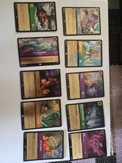 Disney Lorcana Lot Of 30 ( Sr, Rares, Foils) Foils First Picture - Image 1