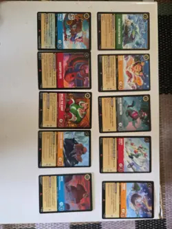 Disney Lorcana Lot Of 30 ( Sr, Rares, Foils) Foils First Picture - Image 3