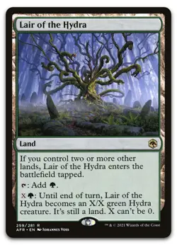 Lair of the Hydra #259 (NM) Forgotten Realms AFR Magic MTG - Image 1