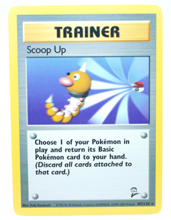 Scoop Up 107/130 Rare Unlimited Base Set 2 1999 - Pokemon Card TCG (NM) - Image 1