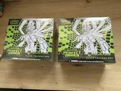Pokemon Perfect Order Pokemon Center ETB Elite Trainer Box X 2 Brand New Sealed - Image 1