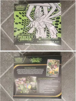 Pokemon Center Mega Evolution Perfect Order Elite Trainer Box ETB New And Sealed - Image 1