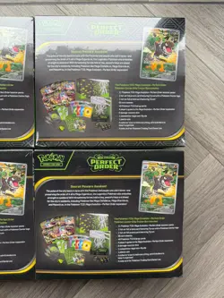 New & Sealed 4 x Pokemon TCG Perfect Order Pokemon Center Elite Trainer Box ETB - Image 4