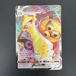 Pokemon Aegislash VMAX Holo Ultra Rare TCG Card Vivid Voltage 127/185 - Image 1