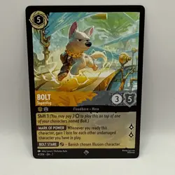 Bolt - Superdog 4/204 Archazia's Island Regular Disney Lorcana Trading Card - Image 1