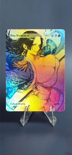 Boa Hancock, Waifu the Gathering, Custom Anime One Piece Trading Card - Image 3