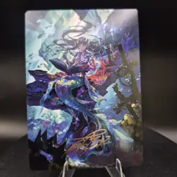 Rhystic Study Art Card (Gold-Stamped Signature) - Art Series: WoE #79 - Image 1