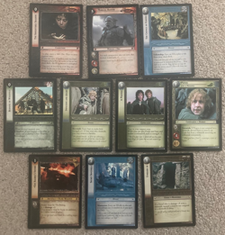 LOTR TCG 12 cards Mixed lot 10 RARES + 2 FOILS - Lord of the Rings - NICE! - Image 2