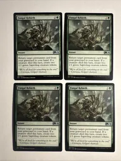 4x Mtg Core Set 2021 M21 Fungal Rebirth NM/M Magic The Gathering - Image 1