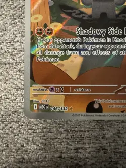 Pokemon TCG Marshadow 146/132 Mega Evolution Illustration - Image 5