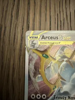 Pokemon SWSH Brilliant Stars Arceus VSTAR #123/172 2022 Metal Ultra Rare - Image 2