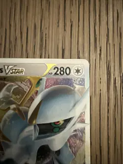 Pokemon SWSH Brilliant Stars Arceus VSTAR #123/172 2022 Metal Ultra Rare - Image 5