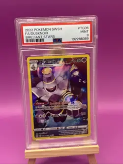 Pokemon TCG Dusknoir Sword & Shield: Brilliant Stars TG06/TG30 MINT. PSA 9 - Image 2