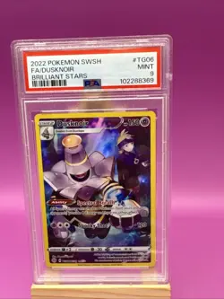 Pokemon TCG Dusknoir Sword & Shield: Brilliant Stars TG06/TG30 MINT. PSA 9 - Image 4