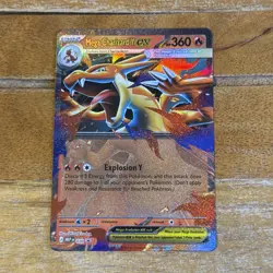 Pokemon TCG Mega Evolution Black Star Promo Mega Charizard Y ex MEP030 (NM) - Image 1