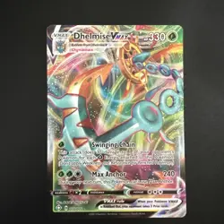 Pokemon TCG Dhelmise VMAX Shining Fates 010/072 Holo Ultra Rare - Image 1