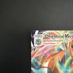 Pokemon TCG Dhelmise VMAX Shining Fates 010/072 Holo Ultra Rare - Image 2