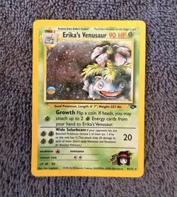 The Pokemon Company Erika's Venusaur 4/132 Gym Challenge Holo Rare Unlimited - Image 1