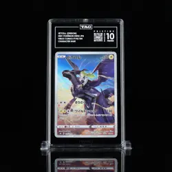 TAG PRISTINE 10 2021 Pokemon Jpn.Swsh Vmax Climax Full Art/Zekrom #195 - Image 1