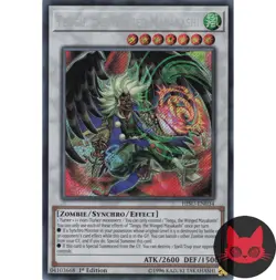 Yugioh Tengu, the Winged Mayakashi HISU-EN034 Secret Rare 1st Edition NM - Image 1