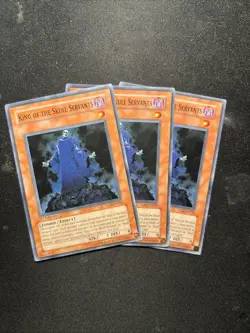 3x King of the Skull Servants - TLM-EN032 - Common 1st Ed NM Yugioh - Image 1