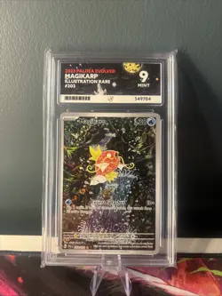 Pokemon Magikarp Scarlet & Violet Paldea Evolved Ace 9 Mint Card 203/193 - Image 1