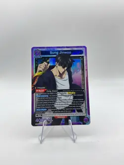 Union Arena Solo Leveling UE17BT Sung Jinwoo SR 021 NM - Image 1