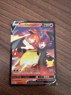 Pokemon TCG Lance's Charizard v SWSH133 Promo Card - Image 1