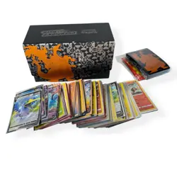 Pokemon Lot of 140 Holo Rare Reverse Holo V Vmax Cards in NM-LP Condition Sleeve - Image 1