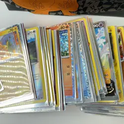 Pokemon Lot of 140 Holo Rare Reverse Holo V Vmax Cards in NM-LP Condition Sleeve - Image 4
