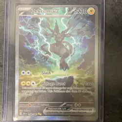 Pokemon Zekrom EX Holo Rare 166/086 Basic 230 HP Dragon TCG Card - Image 1