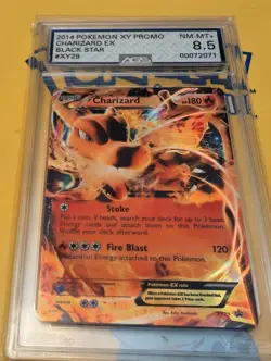 Pokemon 2014 XY Black Star Promo #XY17 Charizard EX AGS 8.5 - Image 1