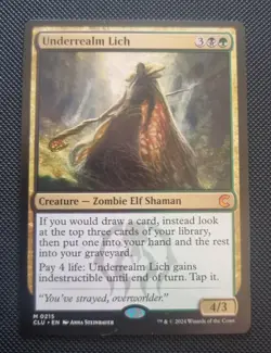 Underrealm Lich - CLU - 0215 - Near Mint - MTG Magic The Gathering - Image 1