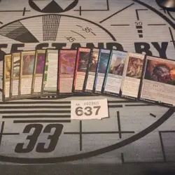 Magic The Gathering Mixed Rare Bundle 3. MTG Lot (637) - Image 1