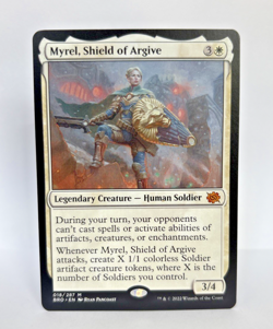 Myrel, Shield of Argive [The Brothers' War] Near Mint - Image 1