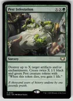 Pest Infestation Normal R Commander: Edge of Eternities 103 NM - Image 1